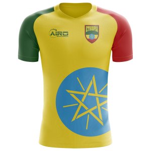 2024-2025 Ethiopia Home Concept Football Shirt - Kids (Long Sleeve)
