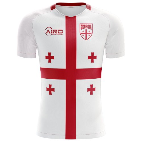 2024-2025 Georgia Flag Concept Football Shirt - Womens