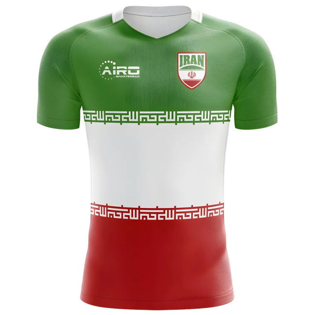 2025-2026 Iran Flag Concept Football Shirt - Womens