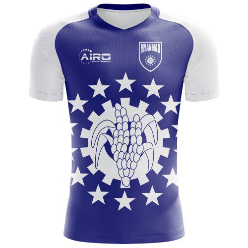 2025-2026 Myanmar Home Concept Football Shirt - Womens