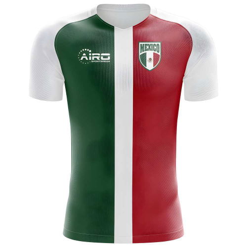 2025-2026 Mexico Flag Concept Football Shirt - Womens