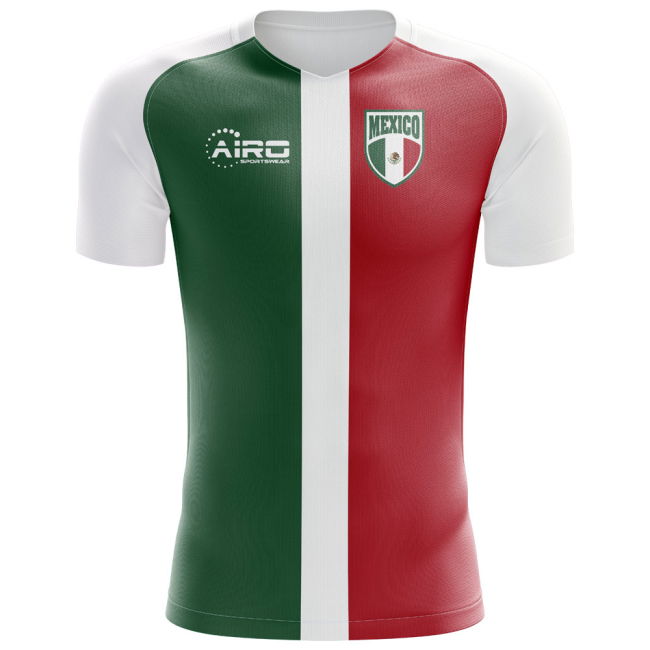 2025-2026 Mexico Flag Concept Football Shirt (Kids)