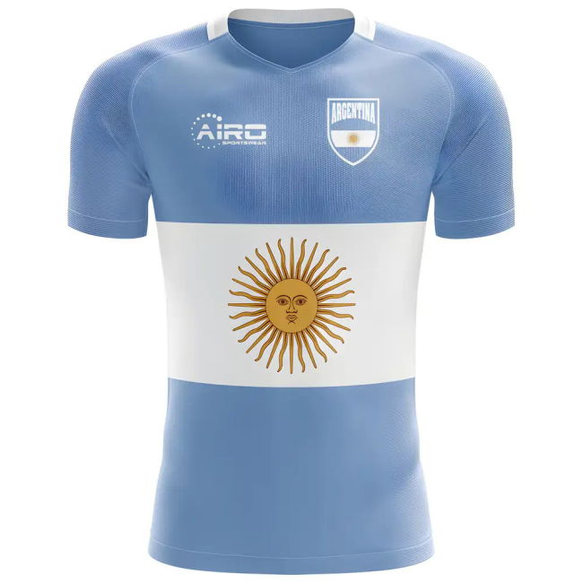 2025-2026 Argentina Flag Concept Football Shirt (Kids)