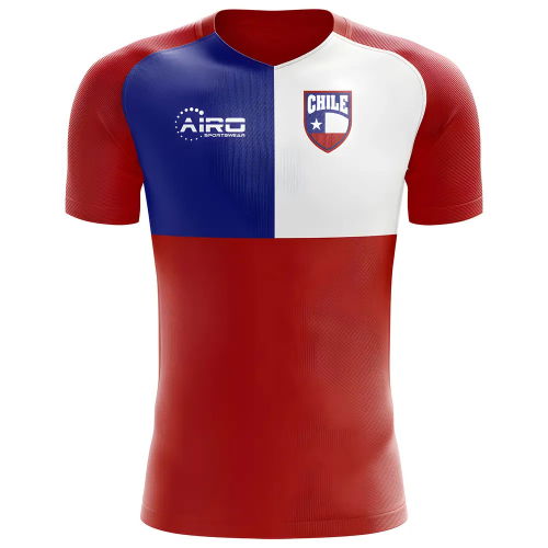 2025-2026 Chile Flag Concept Football Shirt - Baby  2025-2026 Chile Flag Concept Football Shirt - Baby