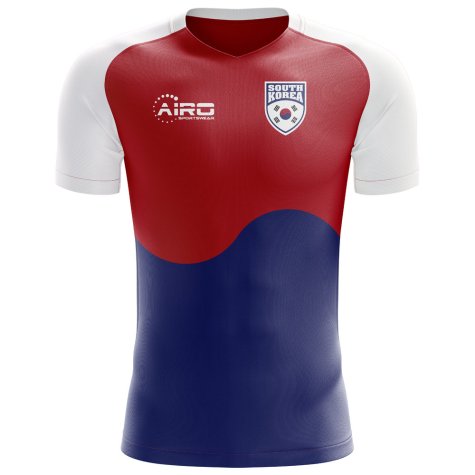 2023-2024 South Korea Flag Concept Football Shirt (Kids)