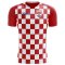 2023-2024 Croatia Flag Concept Football Shirt - Womens