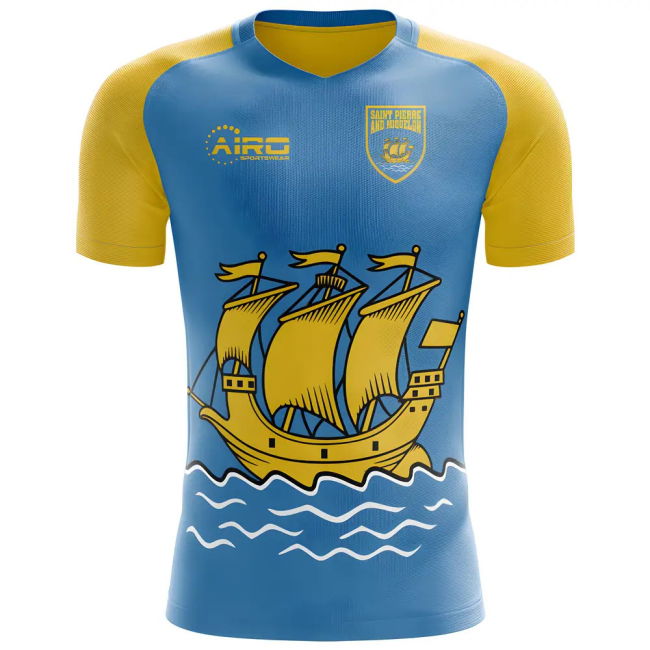 2025-2026 Saint Pierre and Miquelon Home Concept Football Shirt