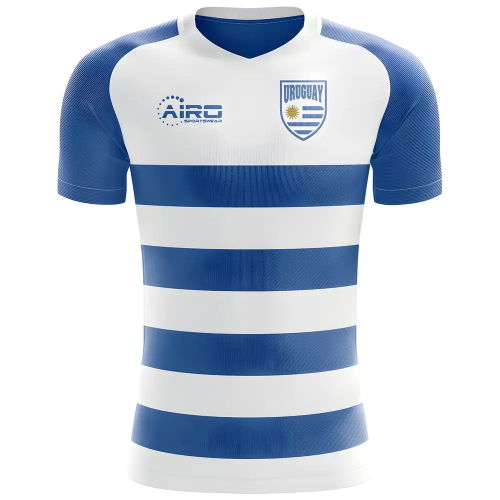 2025-2026 Uruguay Flag Concept Football Shirt - Womens