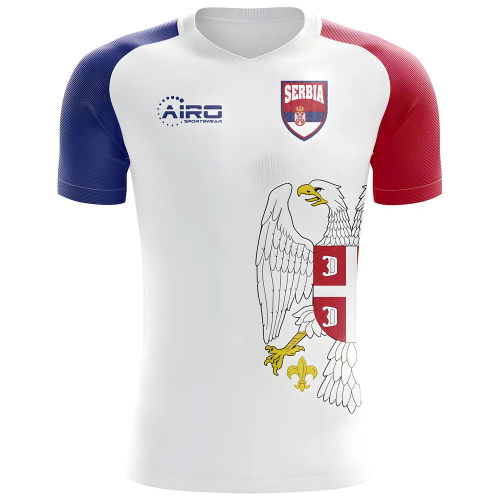 2025-2026 Serbia Flag Concept Football Shirt