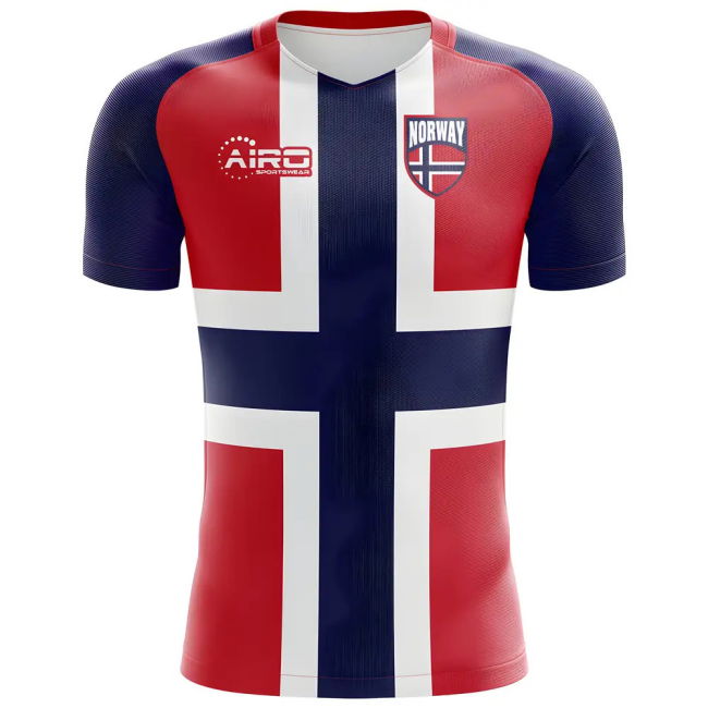 2025-2026 Norway Flag Concept Football Shirt
