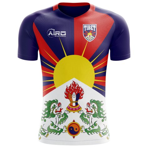 2023-2024 Tibet Home Concept Football Shirt - Adult Long Sleeve