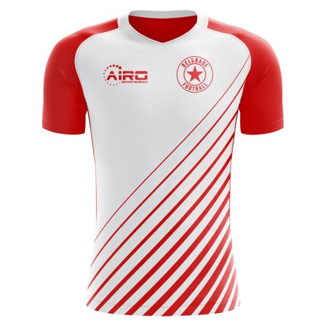 2024-2025 Red Star Belgrade Home Concept Football Shirt (Kids)