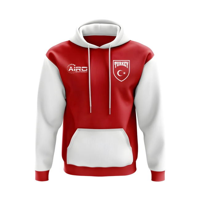 Angola Concept Country Football Hoody (Red)
