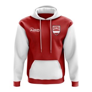 Austria Concept Country Football Hoody (Red)