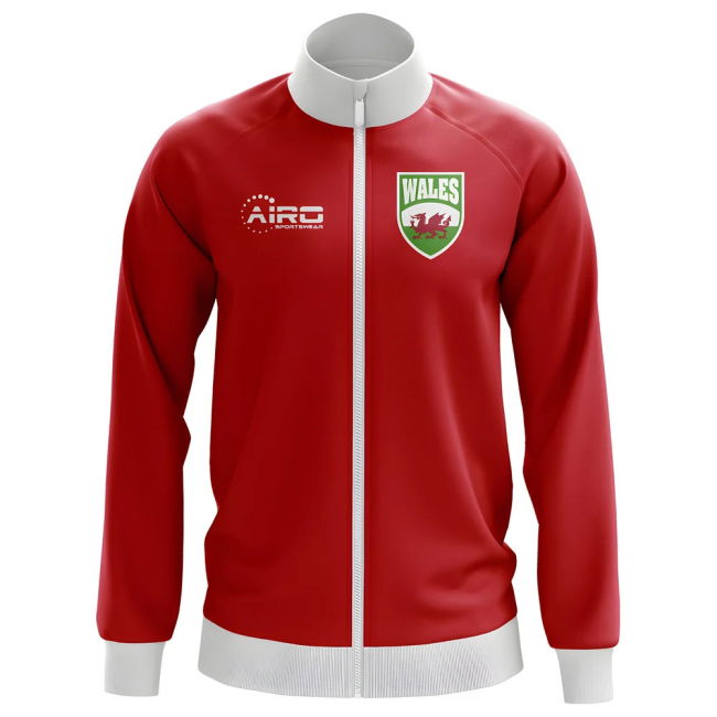 Wales Concept Football Track Jacket (Red) - Kids