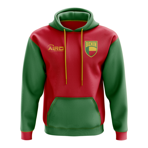 Benin Concept Country Football Hoody (Red)