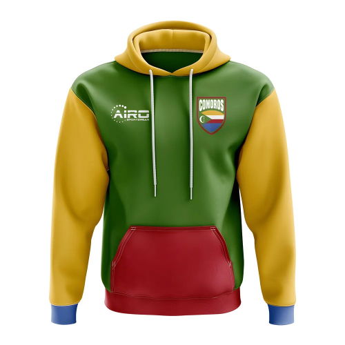 Comoros Concept Country Football Hoody (Green)