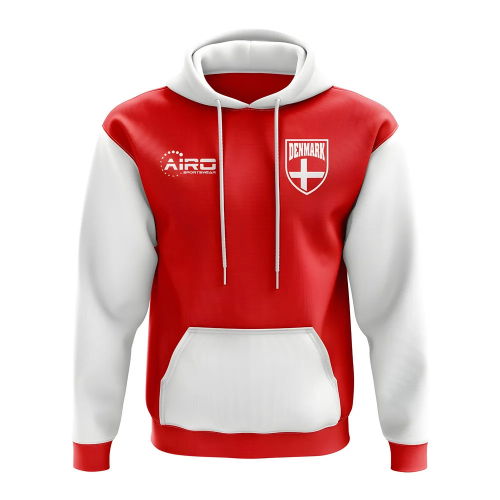 Denmark Concept Country Football Hoody (Red)