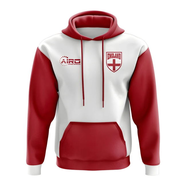 England Concept Country Football Hoody (White)