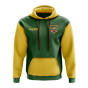 Dominica Concept Country Football Hoody (Green)