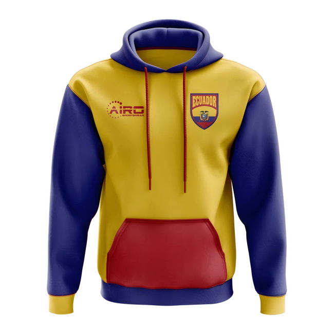 Ecuador Concept Country Football Hoody (Red)