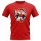 Lucas Torreira Arsenal Superhero T-Shirt (Red)