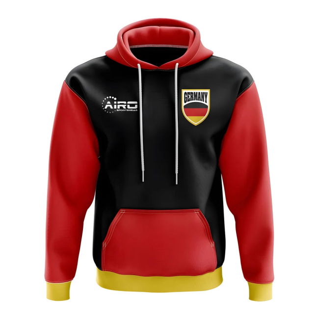 Germany Concept Country Football Hoody (Black)