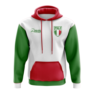 Italy Concept Country Football Hoody (White)