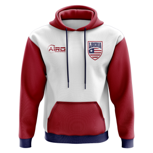 Liberia Concept Country Football Hoody (White)