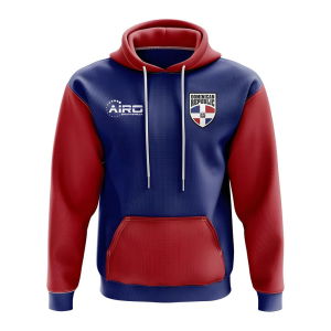 Dominican Republic Concept Country Football Hoody (Navy)