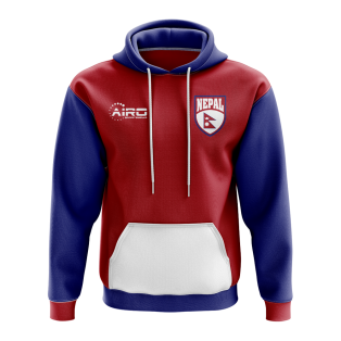 Nepal Concept Country Football Hoody (Red)
