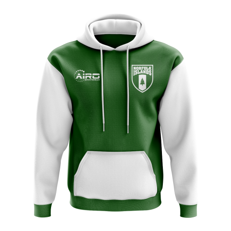 Norfolk Islands Concept Country Football Hoody (Green)