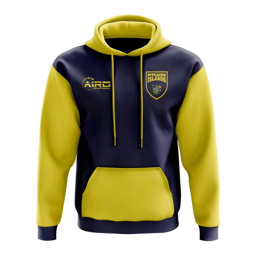 Pitcairn Islands Concept Country Football Hoody (Navy)