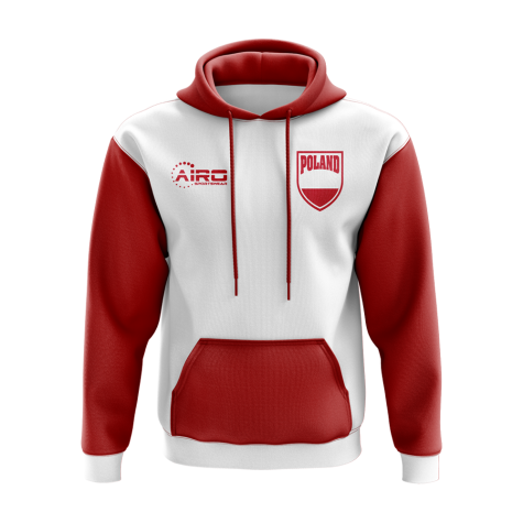 Poland Concept Country Football Hoody (White)