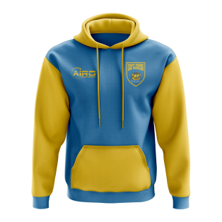 Saint Pierre and Miquelon Concept Country Football Hoody (Sky)