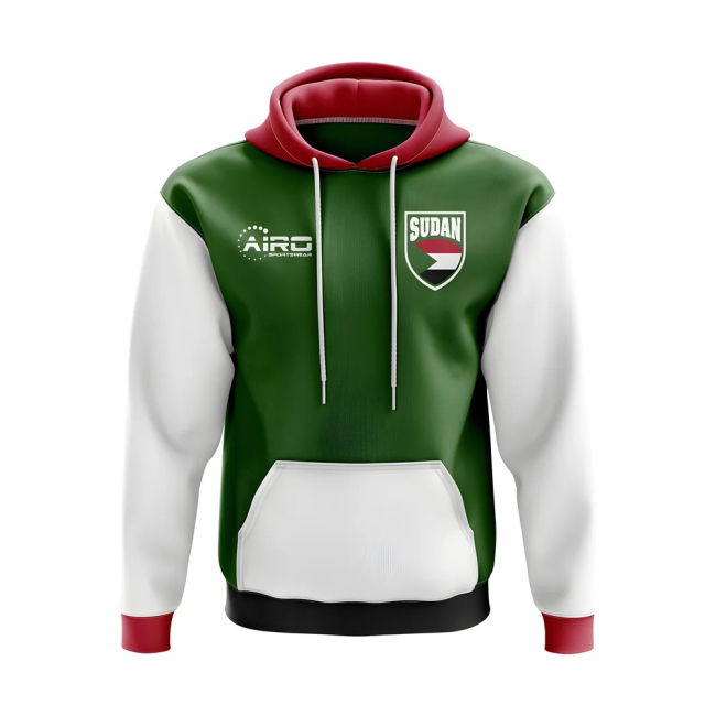 Sudan Concept Country Football Hoody (Green)
