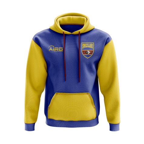 Swaziland Concept Country Football Hoody (Blue)