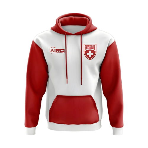 Switzerland Concept Country Football Hoody (White)