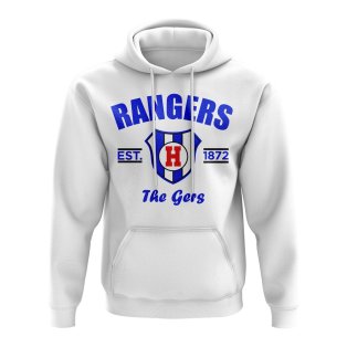 Rangers Established Football Hoody (White)