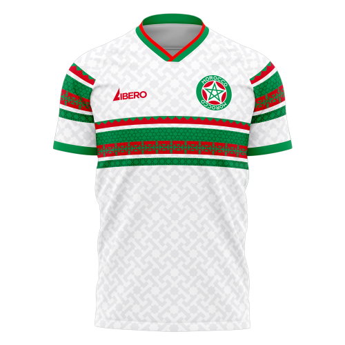 Morocco 2026-2027 Away Concept Kit (Libero) Kids Short Sleeve