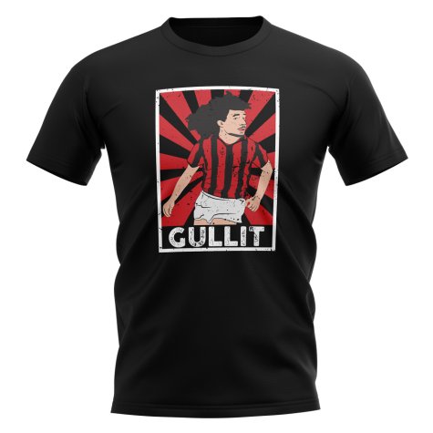 Ruud Gullit AC Milan Legend Series T-Shirt (Black)