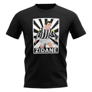 Zinedine Zidane Juventus Legend Series T-Shirt (Black)