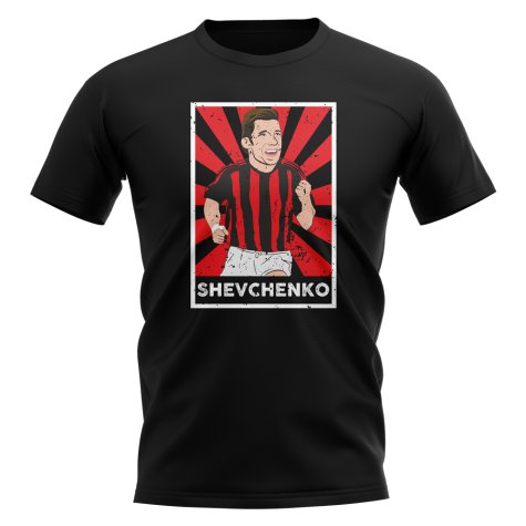 Andrei Shevchenko AC Milan Legend Series T-Shirt (Black)