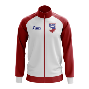 Phillippines Concept Football Track Jacket (White) - Kids