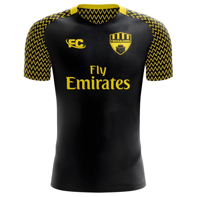 2018-2019 Aris Thessaloniki Home Concept Football Shirt (Kids)