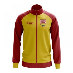 Bolivia Concept Football Track Jacket (Yellow) - Kids