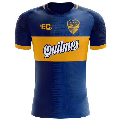 2018-2019 Boca Juniors Fans Culture Home Concept Shirt