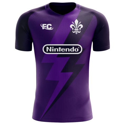 2018-2019 Fiorentina Fans Culture Home Concept Shirt - Adult Long Sleeve