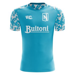 2018-2019 Napoli Fans Culture Home Concept Shirt - Little Boys