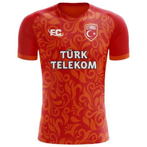 2018-2019 Galatasaray Fans Culture Home Concept Shirt - Little Boys